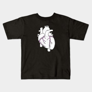 Anatomy of human heart Kids T-Shirt